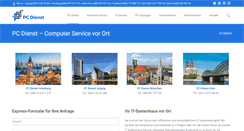 Desktop Screenshot of pc-dienst.net